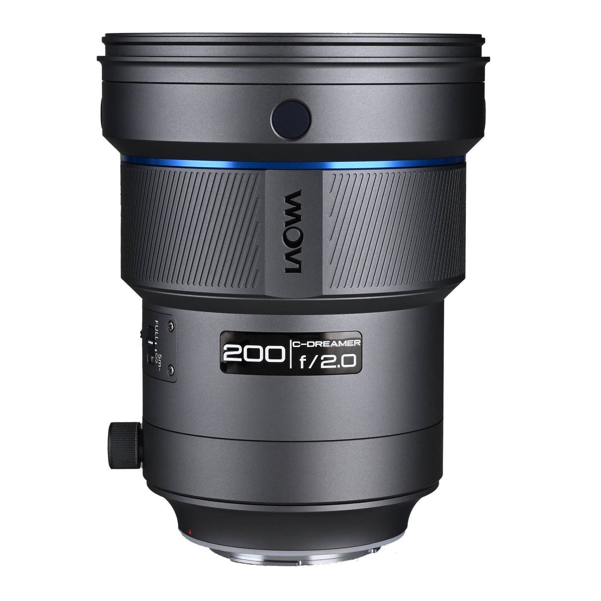 Laowa 200mm f/2 AF FF Telephoto Prime Lens (Canon EF, Gray)