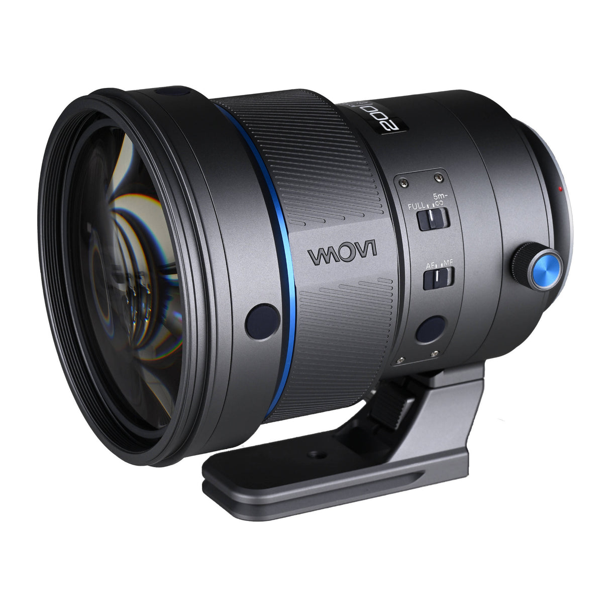 Laowa 200mm f/2 AF FF Telephoto Prime Lens (Canon EF, Gray)