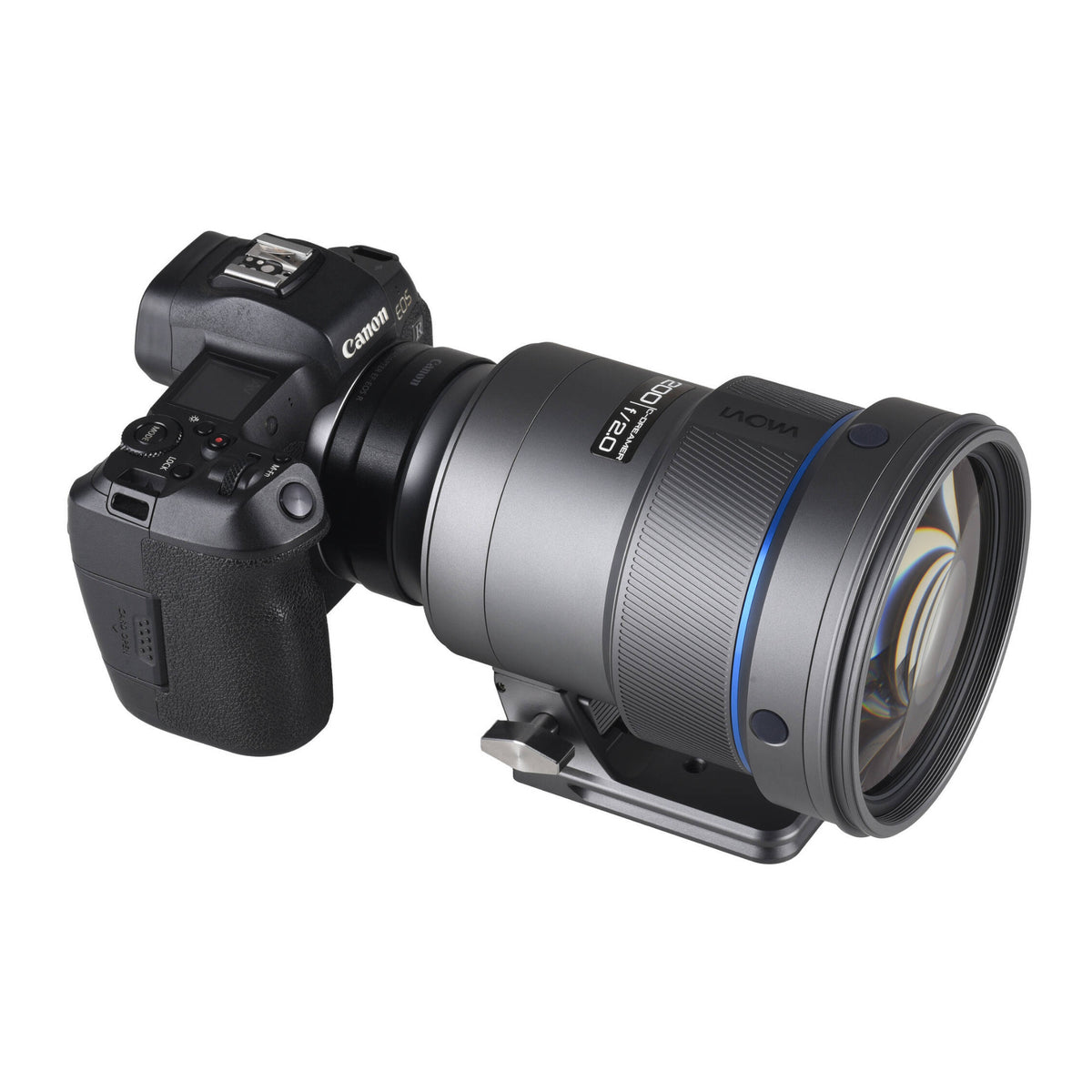 Laowa 200mm f/2 AF FF Telephoto Prime Lens (Canon EF, Gray)