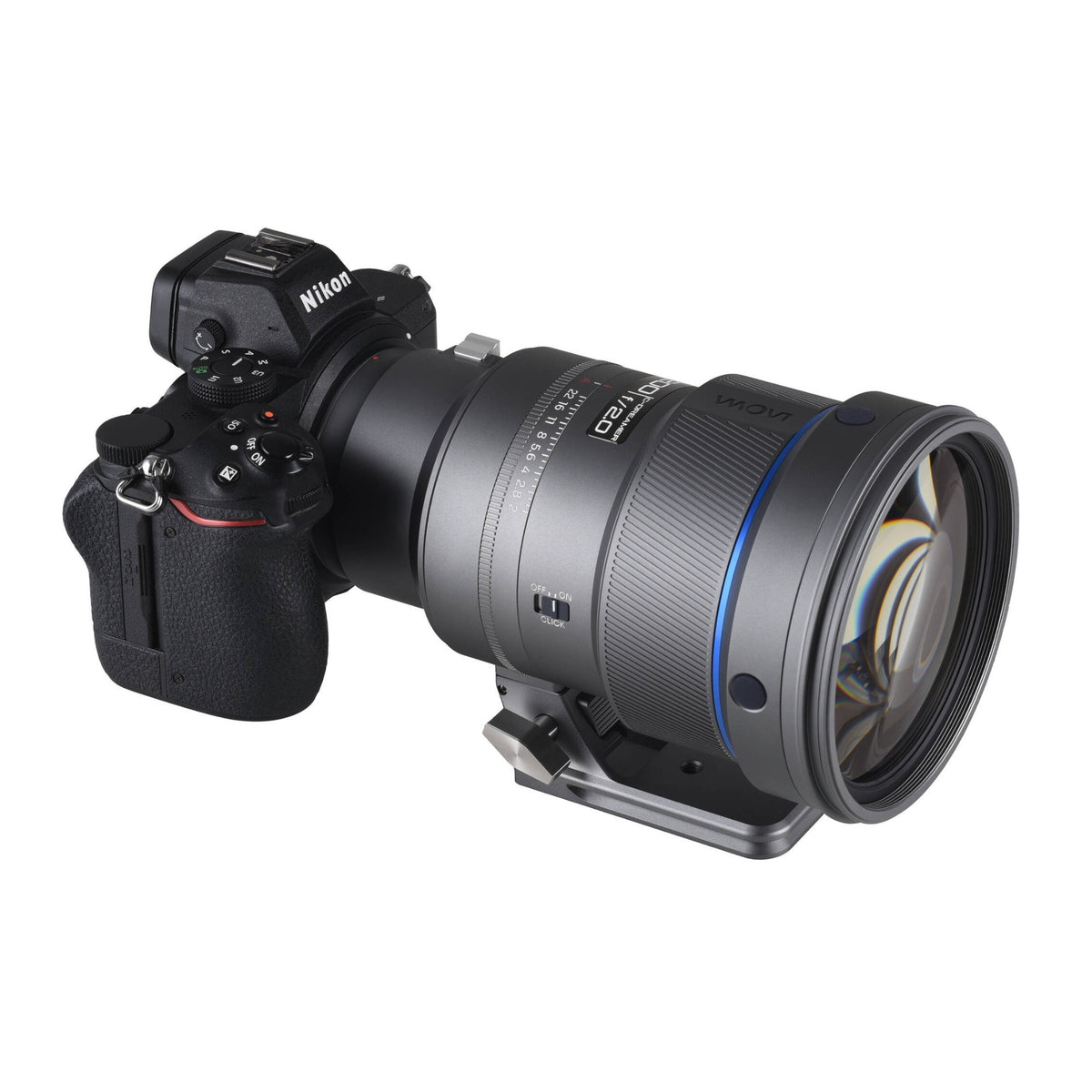 Laowa 200mm f/2 AF FF Telephoto Prime Lens (Nikon Z, Gray)