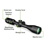 Vortex Optics Crossfire HD 2-7x32 SFP V-Plex MOA Reticle Bundle