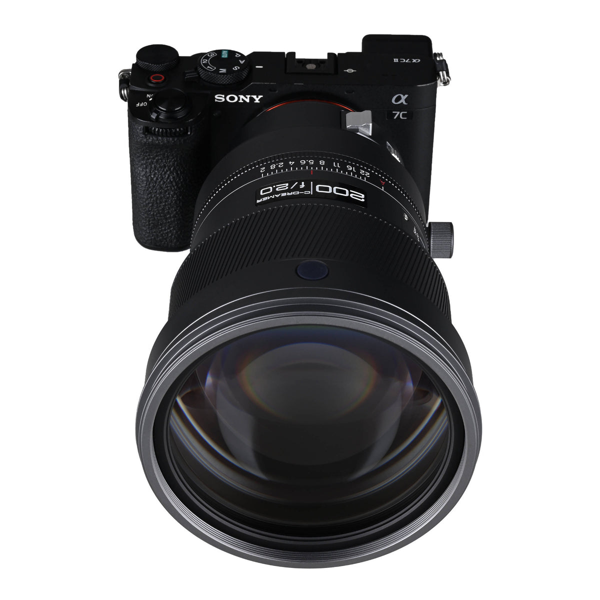 Laowa 200mm f/2 AF FF Telephoto Prime Lens (Sony E, Gray)