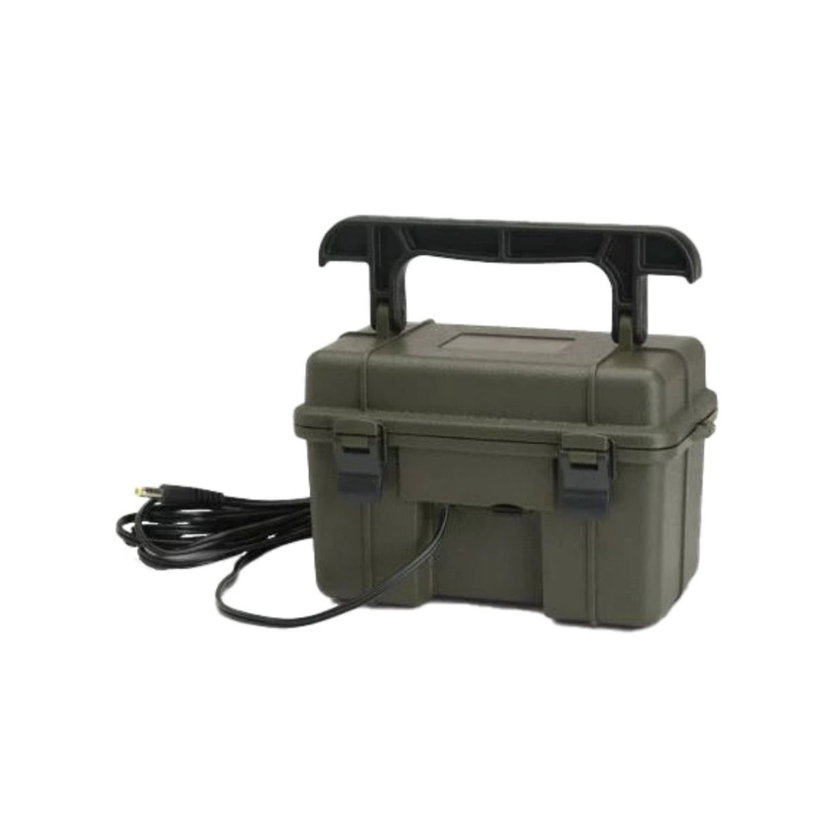 Stealth Cam 12V Weatherproof Battery Box (4-Pack, Dark Green) Bundle