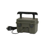 Stealth Cam 12V Weatherproof Battery Box (4-Pack, Dark Green) Bundle