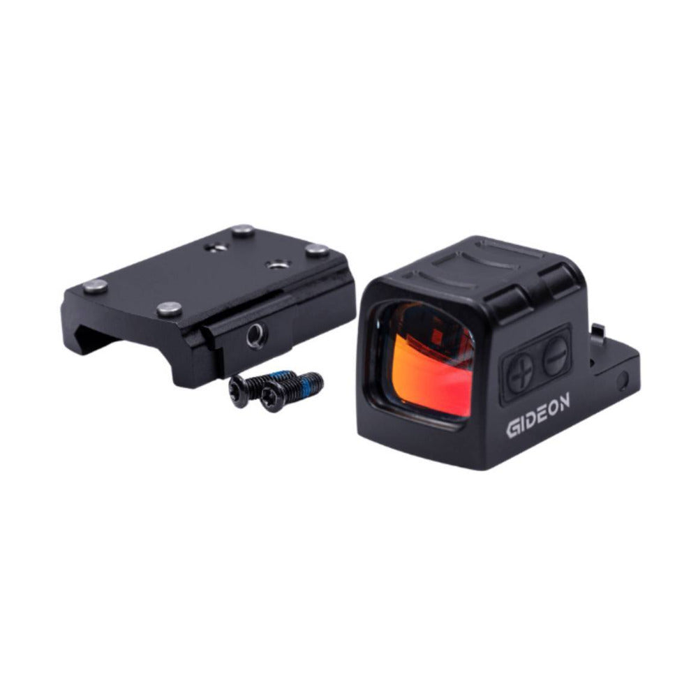 Gideon Optics Valor Mini 1x 20.5x16mm Enclosed Multi-Reticle 3 MOA Red Dot Sight