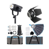 Nanlite FS-150B Bundle with Projection Attachment, Softbox, and Fresnel Lens