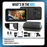 Atomos Ninja TX GO with Creator Kit for 5-Inch Monitors and Universal Power Kit