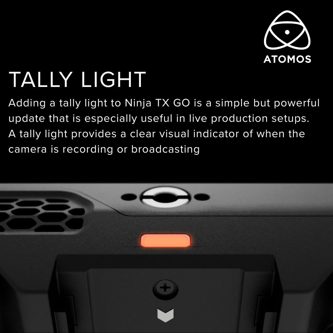 Atomos Ninja TX GO Bundle with Universal Power Kit and Professional Headphones