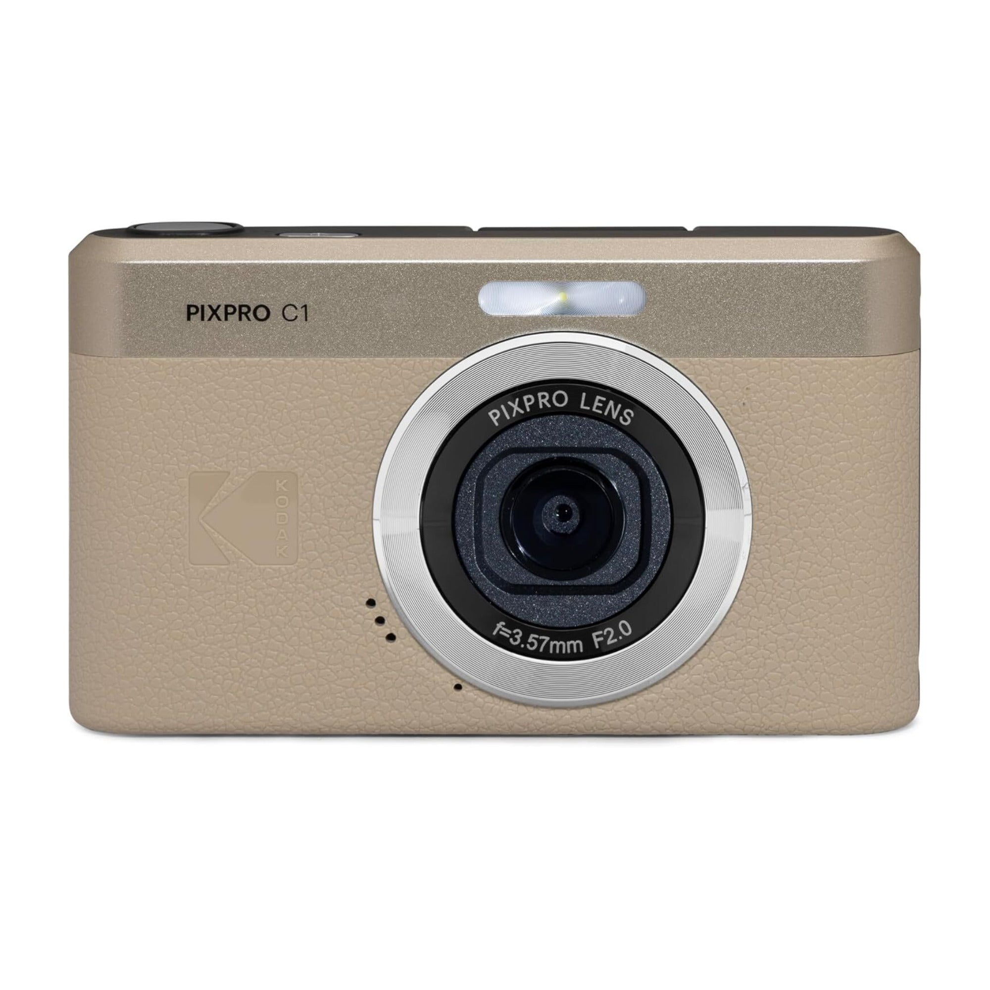【新品】Kodak PIXPRO C1 【microSD・カードリーダー付き】 KODAK PIXPRO C1 13MP Digital Camera (Tan) with MicroSD Card and