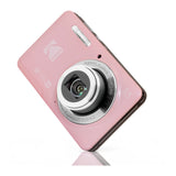 Kodak PixPro FZ55 Pink Camera Bundle with 128GB SD Card and Case (3 Items) (Open Box)