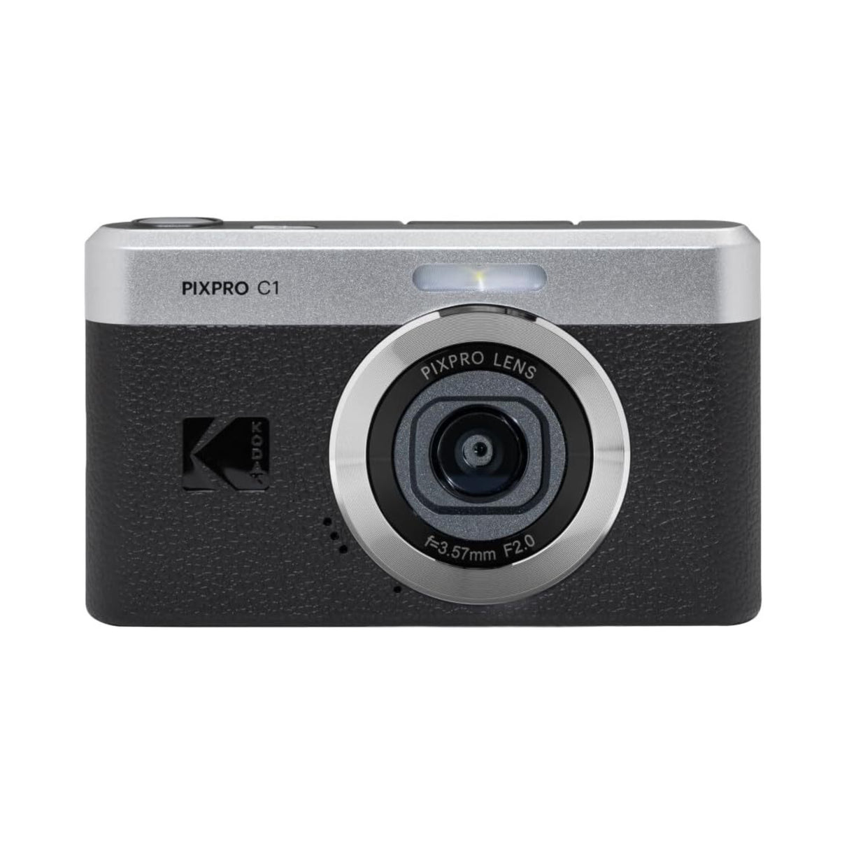 KODAK PIXPRO C1 13MP Digital Camera (Black) with MicroSD Card and Card Reader
