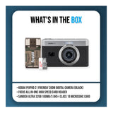 KODAK PIXPRO C1 13MP Digital Camera (Black) with MicroSD Card and Card Reader