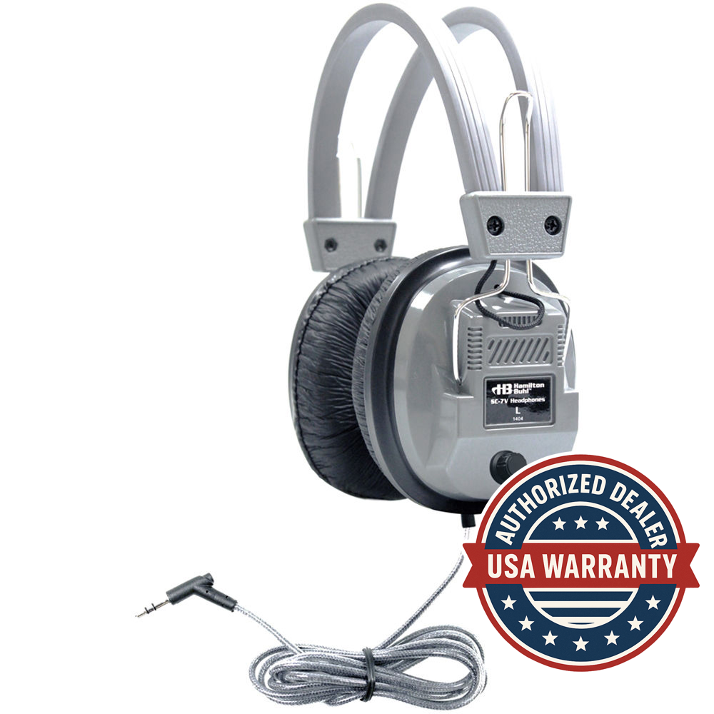 Hamilton Buhl SC-7V SchoolMate Deluxe Stereo Headphones with Volume Control (Open Box)