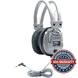 Hamilton Buhl SC-7V SchoolMate Deluxe Stereo Headphones with Volume Control (Open Box)