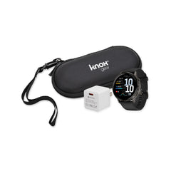 Garmin Venu 4 45mm GPS Smartwatch (Slate with Black Silicone Band) Bundle