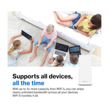 Linksys MX12600 Velop AX4200 Tri-Band Mesh Wi-Fi 6 System Router (White)