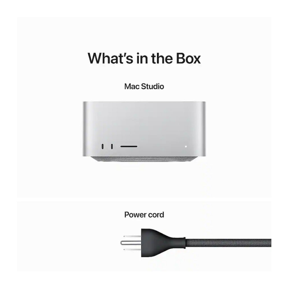 Apple Mac Studio M2 Ultra 1TB SSD 64GB RAM 60-Core GPU (Silver)
