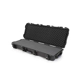 NANUK 47-Inch Waterproof Hard Rifle Case with Foam & Wheels (Black)