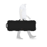 NANUK 47-Inch Waterproof Hard Rifle Case with Foam & Wheels (Black)