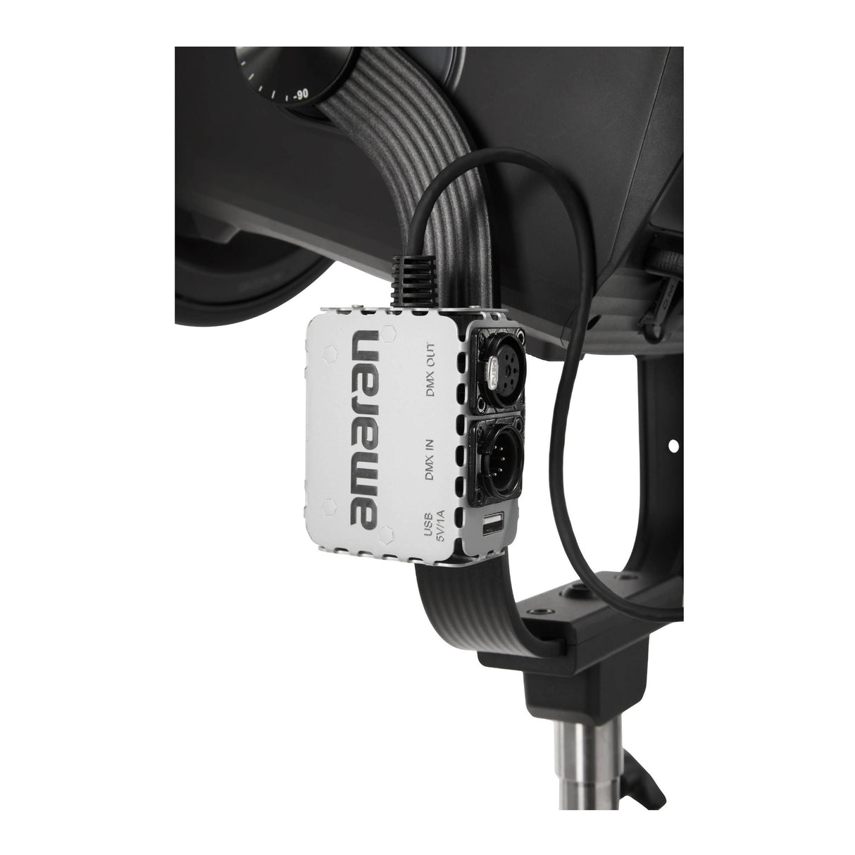 Amaran USB-C to 5-Pin DMX In and Out Adapter