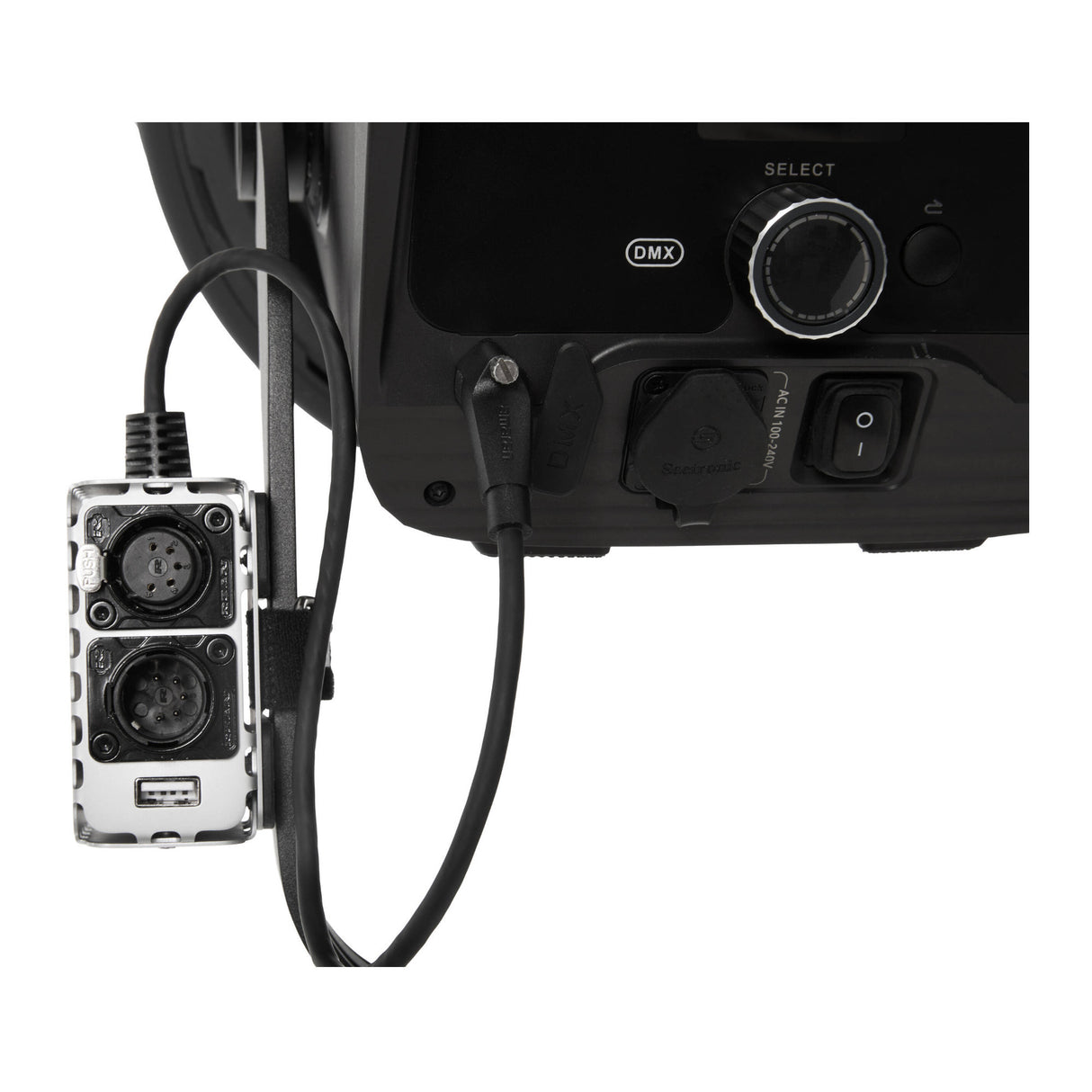 Amaran USB-C to 5-Pin DMX In and Out Adapter