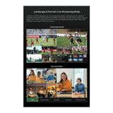 CineTreak C2S 8-Input Video Switcher with 5.5-inch Touch and PTZ Control