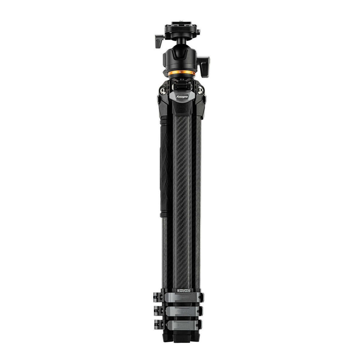 Fotopro Pantour Origin Plus Travel Tripod with Dual Panoramic Ball Head (Black)