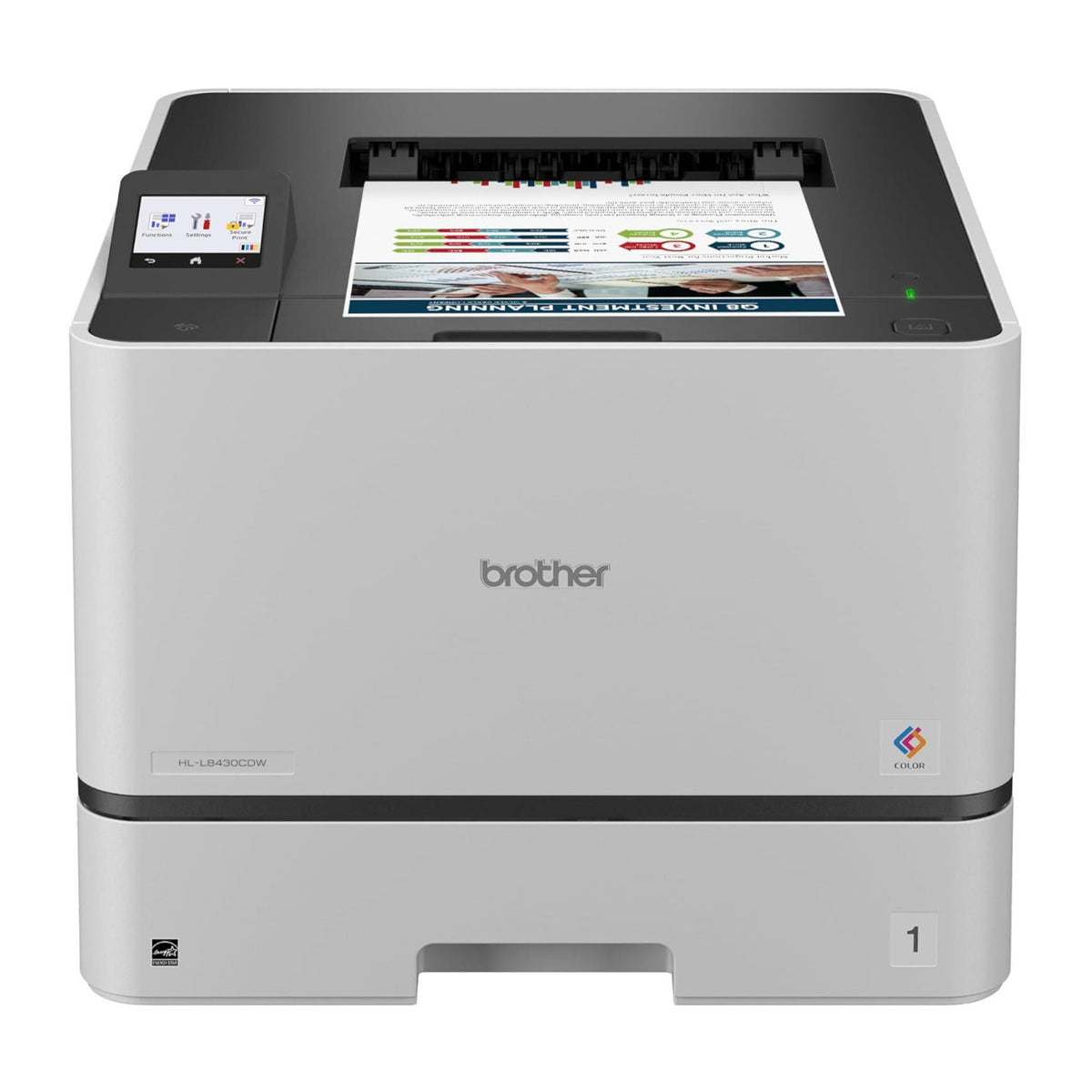 Brother HL-L8430CDW Business Color Laser Printer with Low-Cost Printing