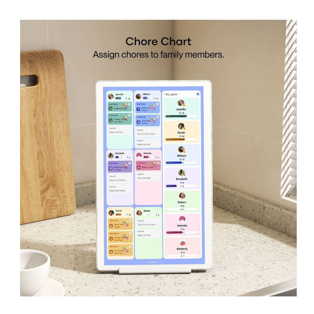 Cozyla 15.6-Inch 1080p Digital Calendar+ 2  Wall Planner Touch Screen