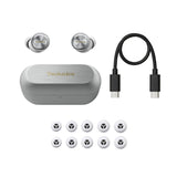 Technics Reference Class Hi-Fi True Wireless Earbuds with Dolby Atmos (Silver)