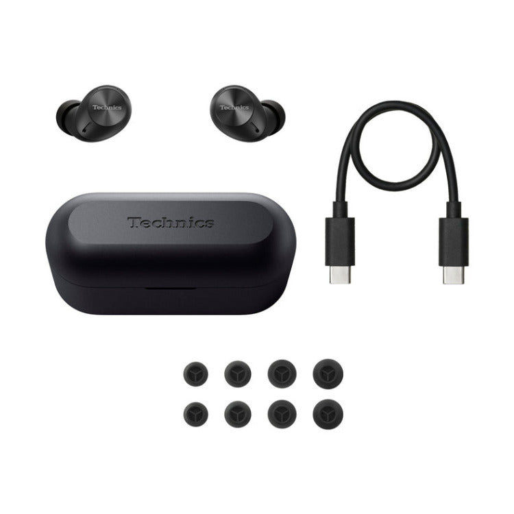 Technics True Wireless Noise Cancelling Earbuds II (Black)