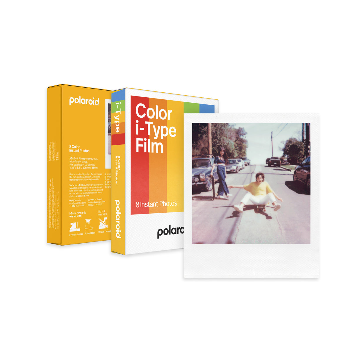 Polaroid NOW+ Instant Film Camera Deluxe with Color Instant and B&W Film Bundle
