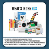 Polaroid NOW+ Instant Film Camera Deluxe with Color Instant and B&W Film Bundle