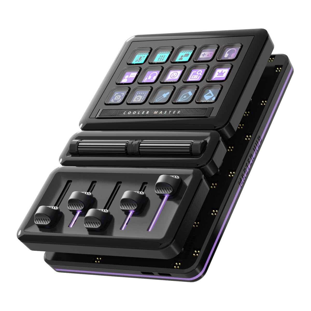 Cooler Master MasterHUB Modular Controller Stream Kit with 15 Programmable Keys (Open Box)