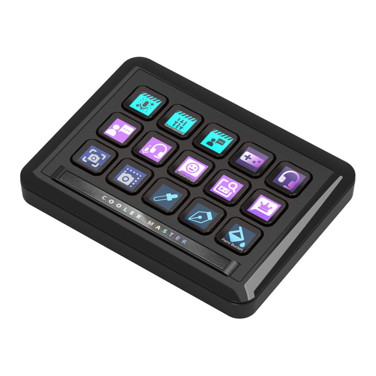 Cooler Master MasterHUB Modular Controller Stream Kit with 15 Programmable Keys (Open Box)