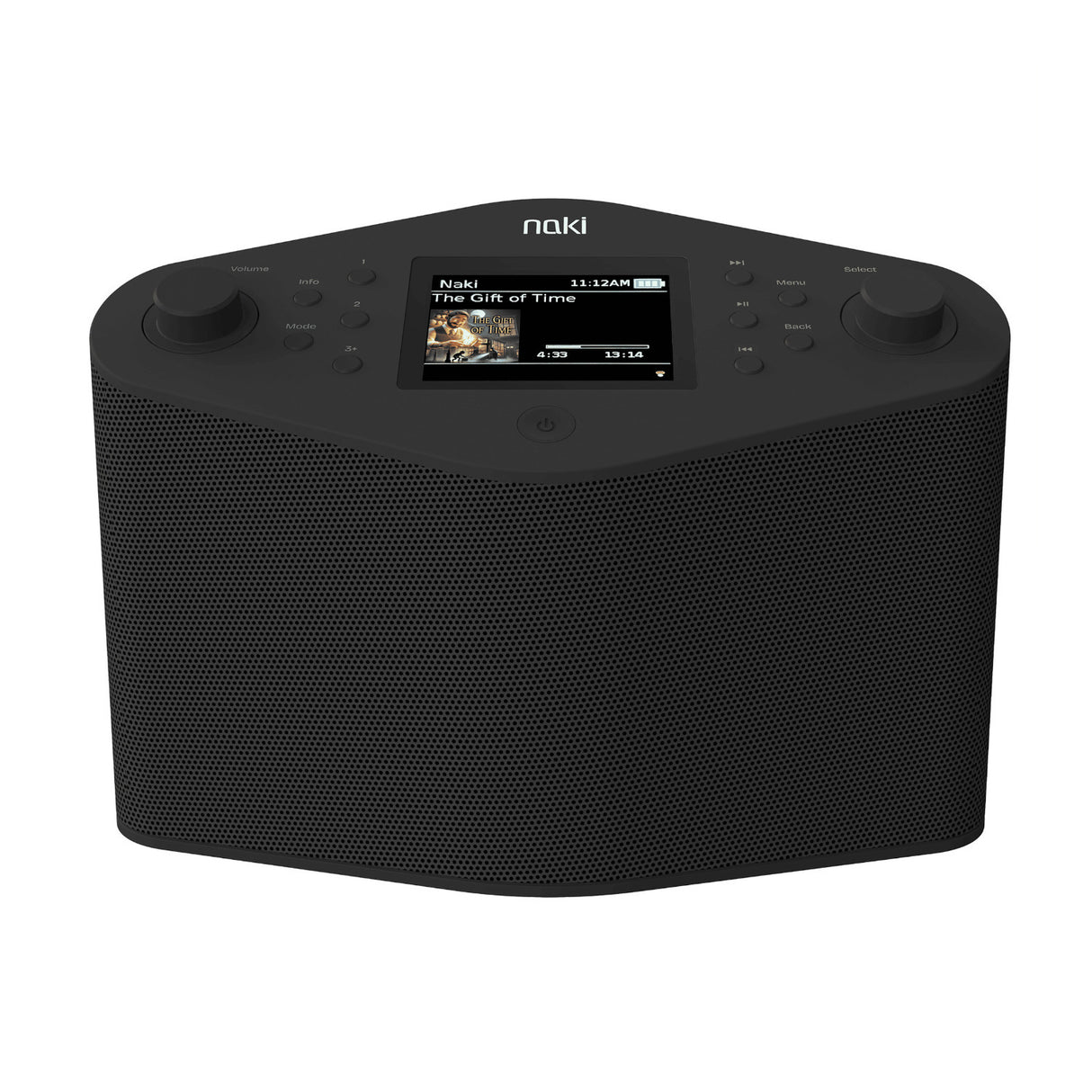 Naki PulseMax - Online Streaming Kosher Music Player (Black)