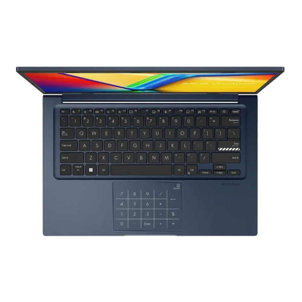 ASUS Vivobook 14inch FHD Laptop - Core i3-1315U, 8GB RAM, 128GB SSD (Quiet Blue)