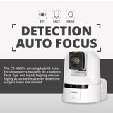 Canon CR-N400 4K 12G-SDI NDI PTZ Camera with 20x Optical Zoom (Titanium White)