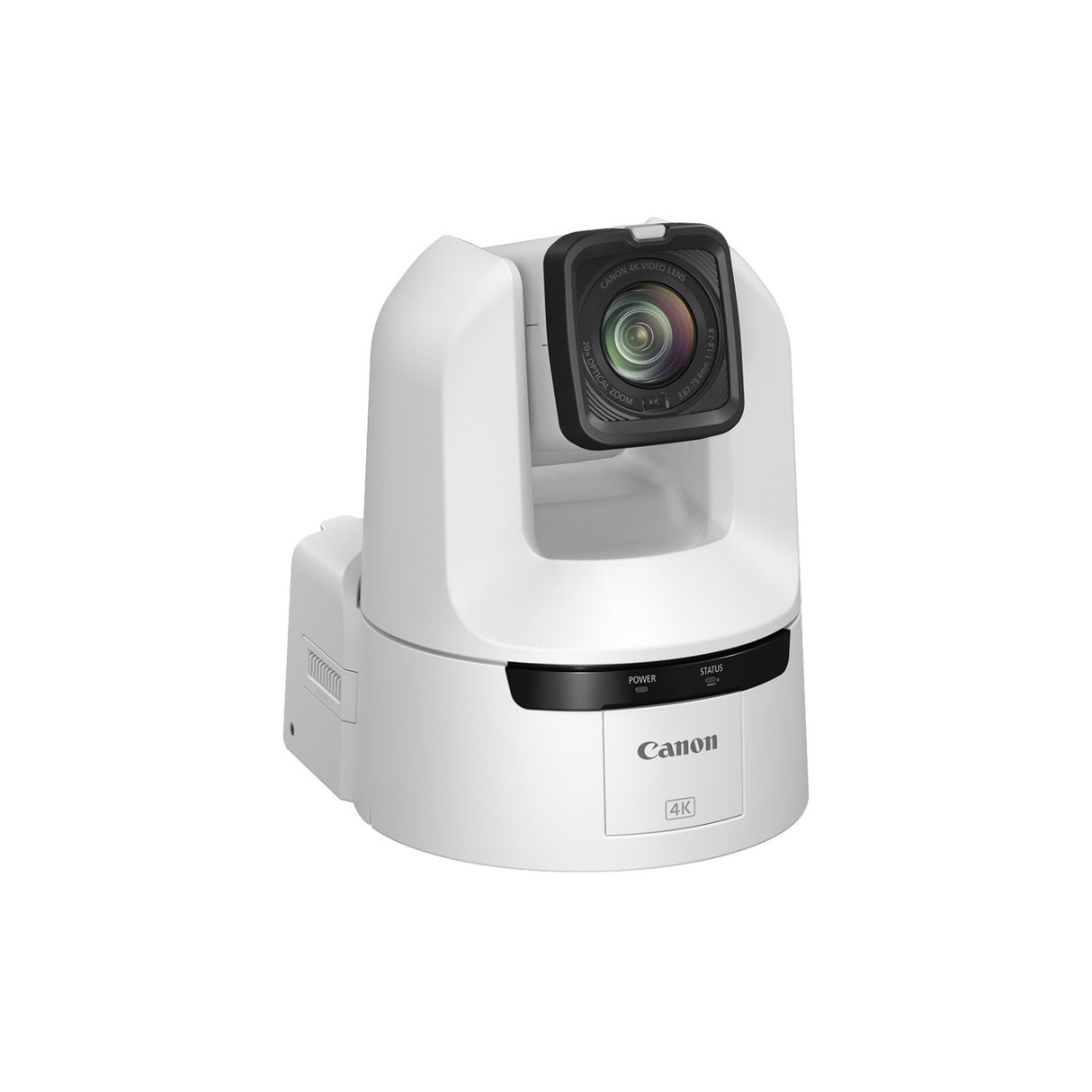Canon CR-N350 4K NDI PTZ Camera with 20x Zoom (Titanium White)