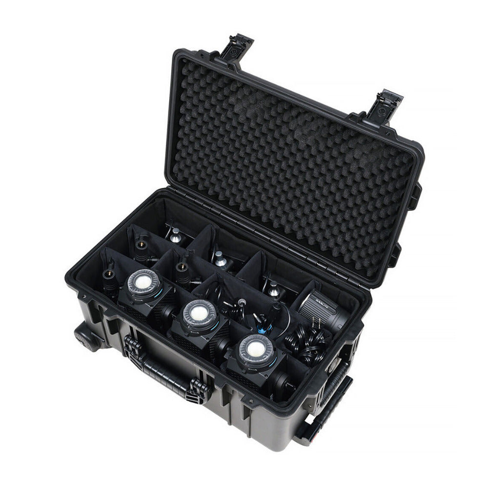 Nanlite Forza 60CR RGBLAC LED Spotlight with CRMX (3-Light Kit) (Open Box)