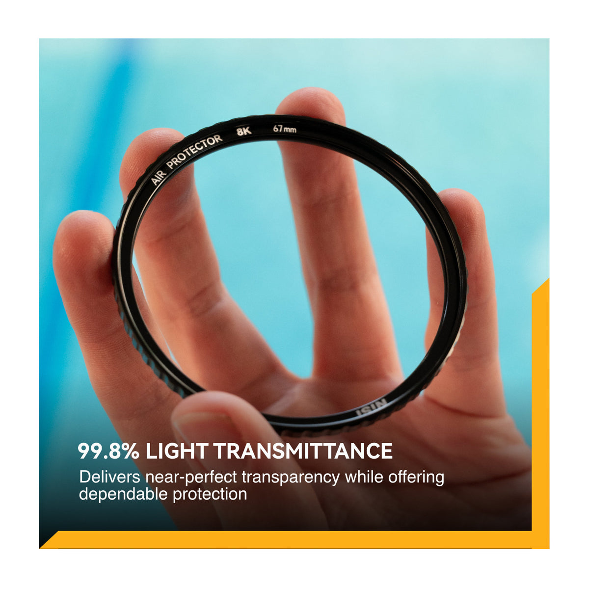 NiSi 77mm Pro Nano Air Protection Camera Lens Filter with Light Transmission