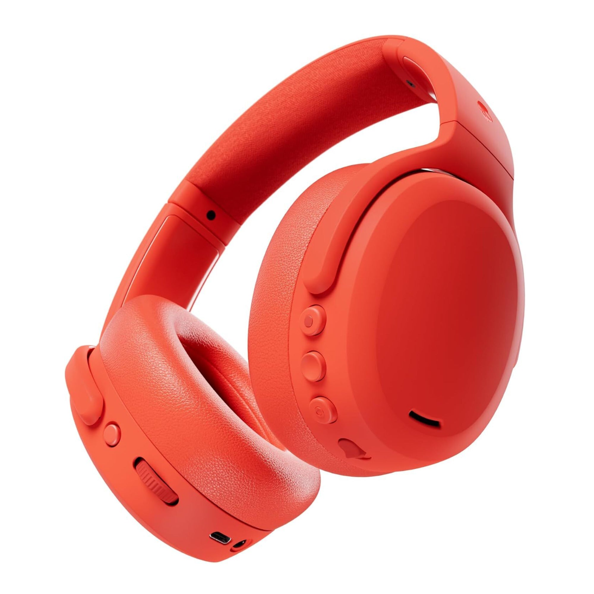 Skullcandy Crusher ワイヤレスヘッドホン レッド red Skullcandy Crusher Noise Cancelling Bluetooth Wireless Over-Ear
