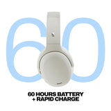 Skullcandy Crusher ANC 2 Sensory Bass Headphones (Bone Orange Glow)