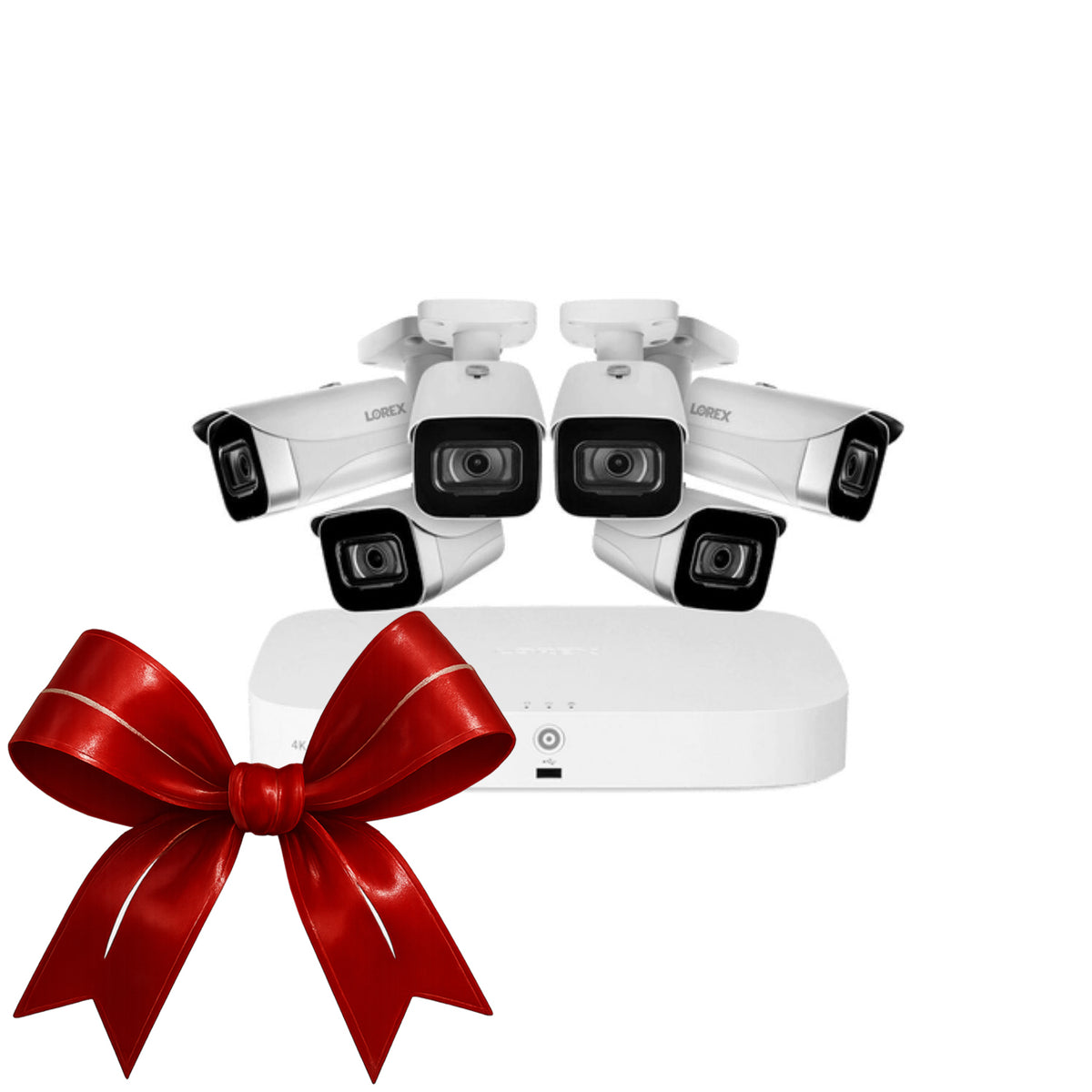 Holiday Bow Red
