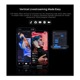 CineTreak MIXER LiVE 4K Video Streamer and Recorder with 5.5-Inch Display