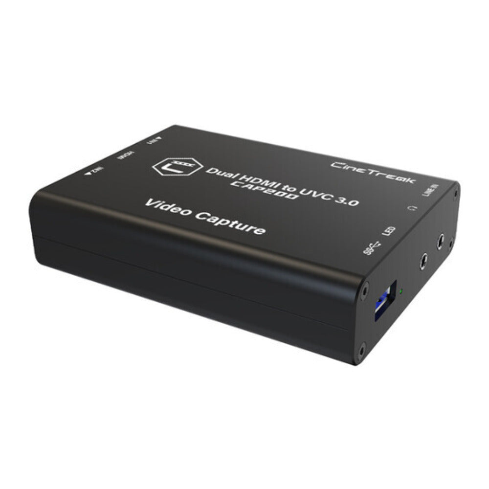 CineTreak CT-CAP20D Dual HDMI to USB 3.0 Video Capture Device