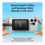 Lexar SL500 Portable SSD with Magnetic Set (2TB)