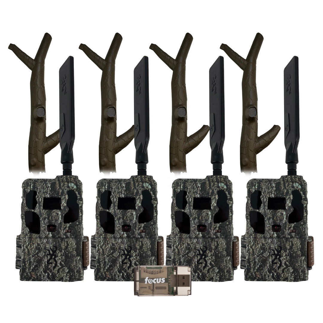 Browning Trail Camera Defender 46MP HD AI Wireless Pro Scout Max Bundle