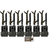 Browning Trail Camera Defender 46MP HD AI Wireless Pro Scout Max Bundle