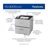 Brother HL-L8430CDWT Business Color Laser Printer